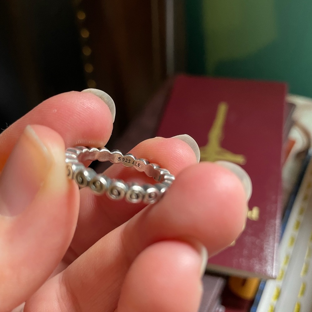 Pandora Ring Ocean Waves - image 4